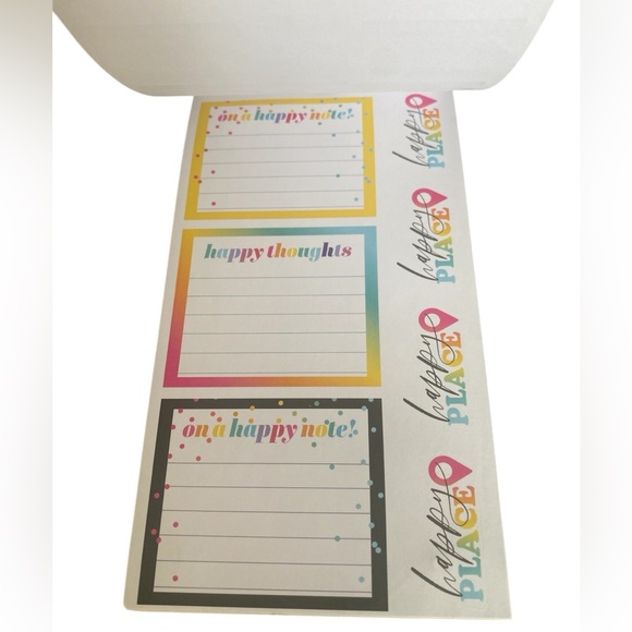 The Happy Planner Color Me Happy Happy Place Sticker Sheets Book - Picture 10 of 11